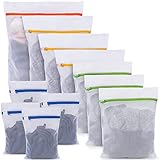 BoxLegend Wäschenetz für Waschmaschine 11 Stück - Wäschesack Wäschebeutel mit Reißverschluss Wäschesäckchen Laundry Bag für BH, Reise, Schuhe, Koffer, Socken
