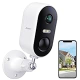 ARENTI 2K/3MP Überwachungskamera Aussen Akku mit Sola IP Kamera, WLAN Kamera Überwachung Aussen, Nachtsicht, 2-Wege-Audio, IP65 Wasserdicht, Bewegungserkennung Home Security Camera