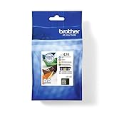 Brother LC-426BK/LC-426C/LC-426M/LC-426Y Inkjet Cartridges, Black/Cyan/Magenta/Yellow,Multi-Pack, Standard Yield, Includes 4 x Inkjet Cartridges, Brother Genuine Supplies