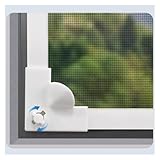 ZCXMNL DGAMHF Verstellbarer DIY-Magnet-Fenster-Fliegengitter, Maximale Größe, Passt Auf Jede Kleinere Größe, Mit Schwarzem Rahmen, Feuerhemmendem Netz, 67 Größen(110x230cm)