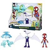 Marvel Spidey und seine Super-Freunde Dino-Webs Ghostasaurus & Spidey, Spider-Man Action-Figuren