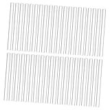 NUOBESTY 100 Stück Heißschmelzender Klebestift Klebstöcke Mini-heißkleber Jumbo-klebestifte Größe Für Herstellung Farbig Heißklebestifte Hitze Klebstoff Aus Thermoplastischem Harz Weiß