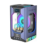 GEEKOM Gaming PC MEGAMINI G1 mit Intel i9-13900HK Processor + Nvidia Geforce RTX 4060 8GB Wasserkühlung High End Desktop Computer | Windows 11 Pro | 32 GB DDR5 RAM + 2TB SSD für Alle Einsatzszenarien