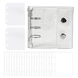 Transparenter Ordner - Fotosammelbuch - Fotoaufbewahrungsbuch - für Quittungen Tickets kleines Zubehör Schüler Lehrer Büro Profis Verwaltungspersonal Schule