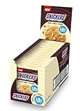 Snickers White High Protein Cookie (12 x 60g) – White Chocolate & Peanut - 15g Eiweiß pro Cookie - Soft Baked - Vegetarisch - Ideal nach dem Training oder als Snack für zwischendurch - Protein Snack