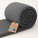 Stoff Meterware Minky Stoffe zum Nähen 1 M - Plüschstoff Nähstoff Polyester Plüsch Fabric Kinderstoffe Dekostoff Nähstoffe ideal für Textilien Sewing Material mit Oeko Tex Dunkelgrau