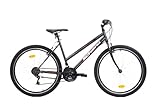 F.lli Schiano Ghost Bike Mtb, Damen, Anthrazitrot, 26''