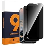 Carantee 2 Stück Schutzfolie für Panzerglas für iPhone 15/15 Pro 5G Sichtschutzfolie, 2.5D Ultra-Klar Stoßfänger iPhone 15 5G Folie, Passt Perfekt Ultrabeständig iPhone 15 Pro 5G Displayschutzfolie
