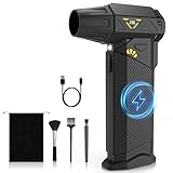 Elektrische Staubgebläse Luftdruckspray, 3-Gang 130000 U/min, Druckluft Compressed Air Duster mit 5000mAh Akku