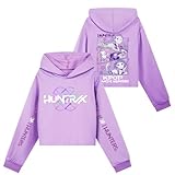 Generisch Hoodie Mädchen Kpop Merch Mitglied Unisex Kapuzenpullover mit Anime-Druck Oversized K-Pop Streetwear Sweatshirt Jungen Langarm Hoodie für Kinder Lässige Freizeit Oberteile