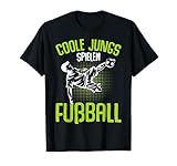 Coole Jungs spielen Fußball Fußballer Kinder Jungen T-Shirt