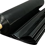 HDPE Teichfolie Schwarz 2x1.5m 7x4m 9x5m Flexibel Teichfolien für Außenteiche UV- und witterungsbeständig 0.12mm Gartenteich Teichmembran Vorgeformte Fischteichfolie Einfaches Schneiden ( Größe : 9x5m