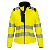 PW3 High Visibility Damen Softshell PW381