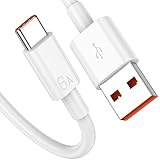 USB C Kabel für Honor 90 Lite 5G, Schnellladung 100W 6A USB C Ladekabel 1M, Typ C Datenkabel für Honor Magic 6 Pro 6 Lite Honor 200 Pro 200 Lite Honor Pad X8a 9 Huawei FreeBuds SE 2 5I Pro 3 MatePad