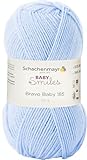 Schachenmayr Baby Smiles Bravo Baby 185 9801212-01054 hellblau Handstrickgarn, Häkelgarn, Babygarn
