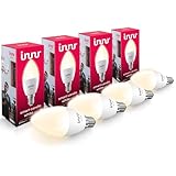 Innr Zigbee Smart Home Lampe E14, Warmweiss, Funktioniert mit Alexa und Hue* (Bridge Erforderlich), Smart Glühbirne E14, Alexa Lampe, Dimmba, 4-Pack