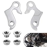 AONAYO 2 Stück Schaltauge,Schaltauge Cube,Aluminiumlegierungs Schaltauge,Schaltwerk Aufhänger,Ersatz Fahrrad Schaltauge,Fahrrad Aufhänger,Bike Gear Hanger Für Fahrräder,Rennrad,Trekking,Erwachsene