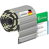 Rollwin ROLLADEN ALU Maxi 52 Grau Winkelendleiste Rolladenpanzer Aluminium Lamelle mit Rollladendämmung Rollladenfenster Rollladen DEUTSCHE Produktion zum Einbauen Hier Konfigurieren »»