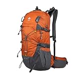 Alpinus - Wanderrucksack Fatra 30 L, Rucksack Sport und Outdoor, Trekkingrucksack Leichtes,Ttaktisches Modell, Backpacking Ergonomisch Geformte, Wanderrucksäcke - orange