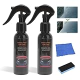 Tutamaz Nano Car Spray, High Protection 3in1 Spray, Auto Lackversiegelung, Nano Spray Auto, Auto Politur Beschichtungsspray, Auto Nano Kratzer Spray für Schutz Vor Korrosion, Kratzern (2 Stück)