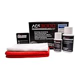 ACS3000 Felgenversiegelung Set. 5 Jahre Hochglanz und Schutz vor Salz, Bremsstaub und Verschmutzung bis +850°C bei einmaliger Anwendung. Set mit Vorreiniger, Handschuhen, Tüchern und Felgenversiegelung (50 ml)