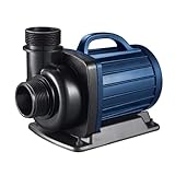 AquaForte DM-3.500 Teich/Filterpumpen, 25 Watt, Maximale Durchfluss 3.5 m3/Stunde, Maximale Förderhöhe 3 Meter, Kabellänge 10 Meter, geeignet für Wasserläufe, Wasserfälle und Filter