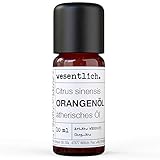 Orangenöl - reines ätherisches Öl von wesentlich. - 100% naturrein aus der Glasflasche (10ml)