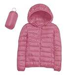 Damen Pass Daunenjacke mit Kapuze Insulated Parka Warmer Wintermantel, Regendichte Winterjacke für den täglichen Gebrauch und alle Outdoor-Aktivitäten