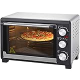 Syntrox Germany 18 Liter Mini Stand Backofen mit Umluft und Drehspieß Miniofen Minibackofen Pizzaofen