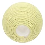 HOUDERCO Interaktives Katzenspielzeug Sisal Ball Kauen für Katzen und Sicheres mit Griffloch für Indoor Katzen und Spielverhalten Spaßige Ballform für Unterhaltung