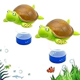 Cute Turtle Schwimmender Chlorspender Schwimmzubehör Reinigung Pool G5E3 Schwimmtabletten Pool Floater