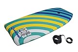 Schildkröt® Schwimmbrett Bodyboard L, mit Nylonüberzug und EPS Schaumstoff-Kern, 93 x 46 cm, inkl. Fangriemen für Fixierung an der Hand oder am Fuß, maximales Nutzergewicht: 75kg, 970320