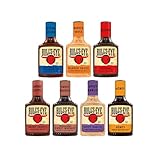 Bull's Eye Barbecue Grill Saucen Set 7 verschiedene Sorten je 300ml