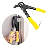 Warmhm Handnietwerkzeug aus Robustem Material Manuelle Blindnietzange mit Anti rutsch griff Geeignet für Verschiedene Nietmuttern und Blindnietmuttern Effizientes Ziehen Des Kernnieters