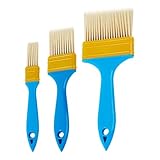 Baoblaze Pinsel-Set, Beizpinsel, Nylonhaar, vielseitiges Malwerkzeug, Malerpinsel, Abplatzpinsel für Beizen, Lacke, Kleber, Grundierung, Abstauben