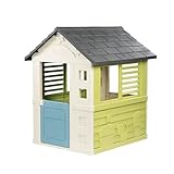 Smoby Life - Jolie Spielhaus (98x110x127 cm) mit 59% Recycling-Anteil - wetterfestes Gartenhaus für Kinder mit Fenstern - Outdoor-Kinderhaus für Garten oder Terrasse - ab 2 Jahre