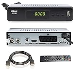 COMAG DKR 60 HD digitaler Full HD Kabel-Receiver (PVR Ready, HDTV, DVB-C, Time Shift-Funktion, HDMI, SCART, USB 2.0) inkl. HDMI Kabel, schwarz