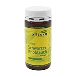 Schwarzer Knoblauch Kapseln 120 Stück | natürlich fermentierter Knoblauch | geruchsarme Einnahme | hohe Bioverfügbarkeit