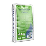 Schafwollpellets - Organischer Dünger - 5 Kg Für 50 M2 - Für Gemüse, Obst, Bäume Und Zierpflanzen - Langzeitdüngung, Bodenverbesserung Und Feuchtigkeitsspeicherung Speicher - Organifer