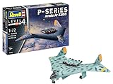 Revell Modellbau I AR555 (P-Series) I Bausatz I Maßstab 1:72 I 98 Teile I Bastelset ab 12 Jahren I Realistische Nachbildung I Präzises Flugzeugmodell, 03790, Molded Color