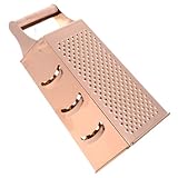 ARTSEWPLY Multifunktionaler Edelstahl Gemüseschneider mit Hoher Verschleißfestigkeit Praktischer Küchenreibe für Vielseitiges Schneiden und Reiben Robustes Küchenwerkzeug in Roségold