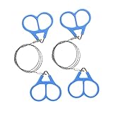 UPKOCH 1 Satz Camping Kettensäge Tragbare Handkettensäge Für Wandern Und Outdoor Aktivitäten Robuste Rostfreie Schnitte Für Garten Und Campingbedarf 2 Stück