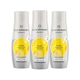 SodaStream CLASSICS Tonic ohne Zucker | Sirup | Zuckerfrei | Sekundenschnell zubereitet & immer frisch | Ergibt ca. 9 Liter | 440 ml | 3er-Pack