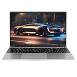 Plyisty Moderner 15,6 -Zoll -BT 4.2 Full HD IPS Laptop Computer mit 2MP Webcam für 11, Geeignet für die Verwendung von Heim und Geschäftsgebrauch (EU-Stecker 12GB+256GB)