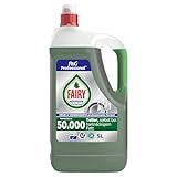 Fairy Professional Handgeschirrspülmittel Original, 10 L (2 x 5 L), Reinigt bis zu 50.000 Teller, selbst bei hartnäckigem Fett