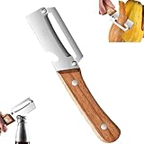 Multi-Functional Vegetable Peeler for Kitchen, Zuckerrohrschäler, Universalschäler Sparschäler mit rutschfesten Griffen & Flaschenöffner, Edelstahl Kartoffelschäler, Multifunktion Gemüseschäler