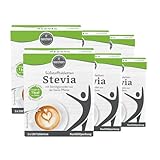 BORCHERS Stevia Süßstofftabletten Nachfüllpack, Tafelsüße 6x 360 Tabletten, Stevia-Zucker-Mischung, kalorienarm, praktischer Spender, Süßungsmittel, Zuckeralternative