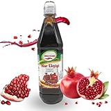 Premium Granatapfelsirup 1000g – 100% Natürlich & Vegan – Ohne Zucker & Zusatzstoffe – Handgemacht – Reiner Nar Şurubu für Getränke, Desserts & Salate (Nar Eksisi, 1000g)