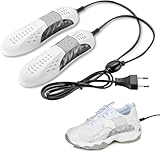 Schuhtrockner,Schuhtrockner,Shoe Dryer Trockner, Shoe Warmers,Wärmt und trocknet Schuhe elektrisch, Trockenmittel,Entfernt Feuchtigkeit,Stiefeltrockner (White)