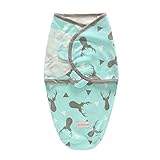Pucktuch Pucksack Baby 0-3 3-6 Monate Puckschlafsack Pucktücher Sommer Baumwolle für Junge Mädchen Neugebore Unisex